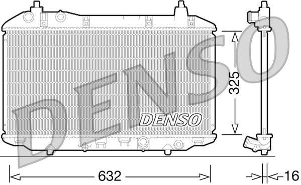 Chłodnica DENSO DRM40031