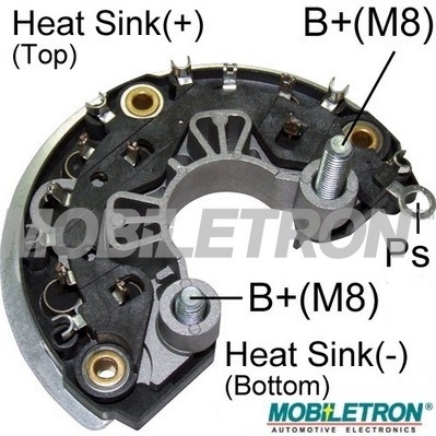 Mostek prostowniczy alternatora MOBILETRON RB-929H
