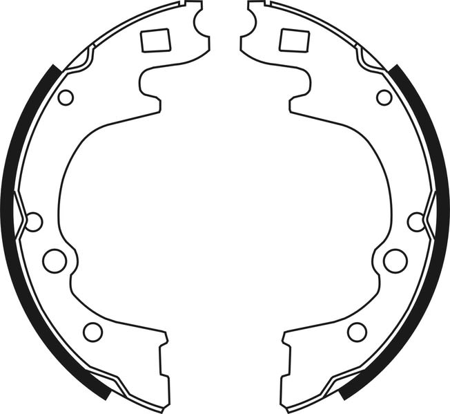 Szczęki hamulcowe ABE C00517ABE