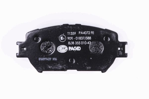 Klocki hamulcowe HELLA 8DB 355 010-431