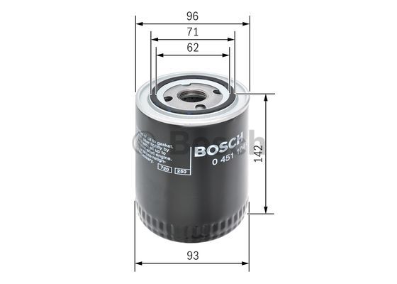 Filtr oleju BOSCH 0 451 104 066