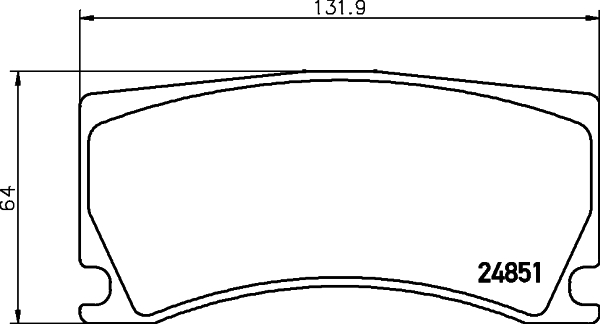 Klocki hamulcowe HELLA 8DB 355 014-101