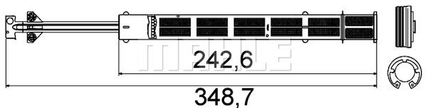 Osuszacz klimatyzacji MAHLE AD 56 000P