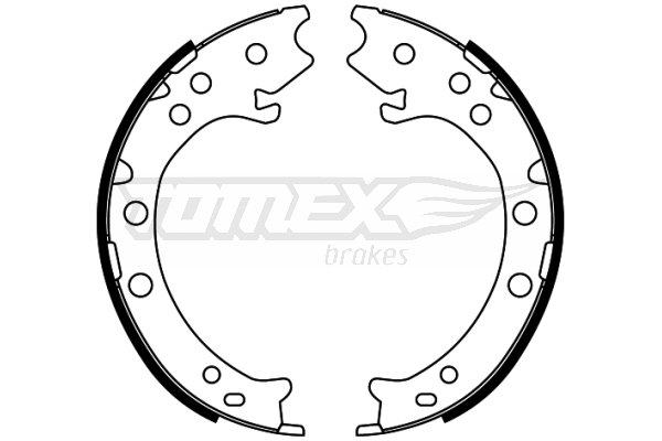 Szczęki hamulcowe TOMEX BRAKES TX 22-52