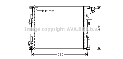 Chłodnica AVA QUALITY COOLING RTA2427