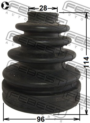 Osłona przegubu FEBEST 0115-KDJ95T