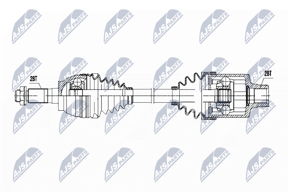 Wał napędowy NTY NPW-MZ-052