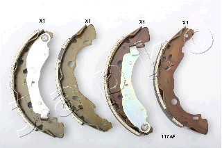 Zestaw szczęk hamulcowych JAPKO 55117