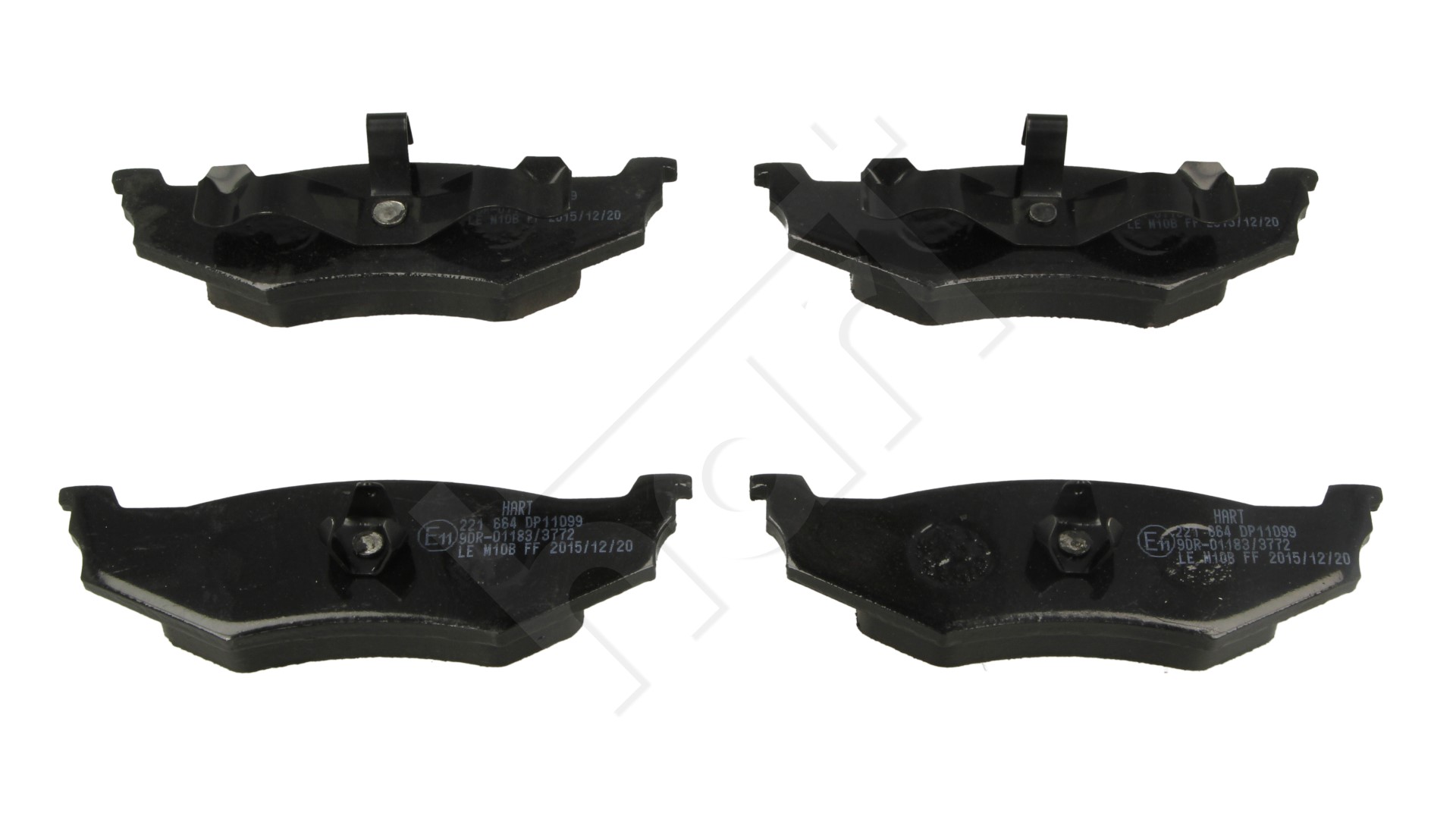 Klocki hamulcowe HART 221 664