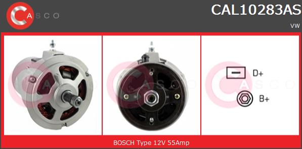 Alternator CASCO CAL10283AS