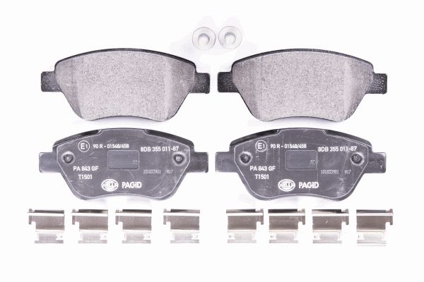 Klocki hamulcowe HELLA 8DB 355 011-871