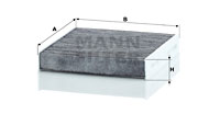 Filtr kabinowy MANN-FILTER CUK 21 016