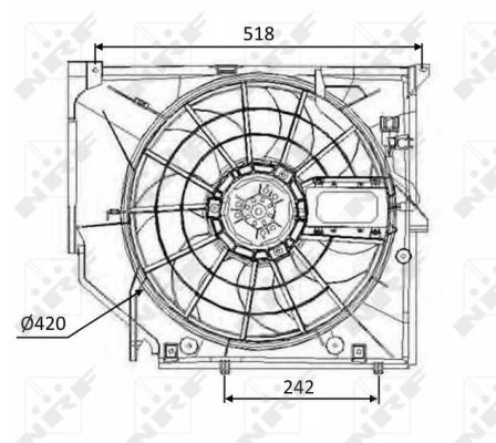 Wentylator NRF 47026