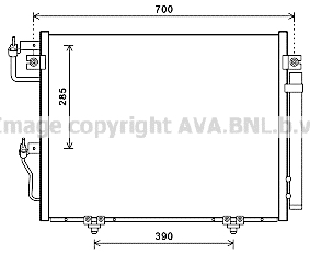 Skraplacz klimatyzacji AVA QUALITY COOLING MT5231D