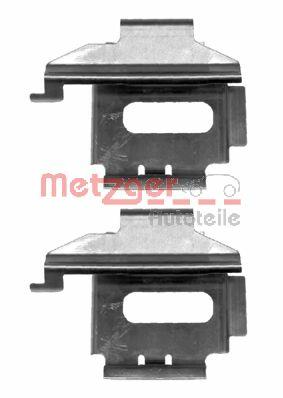 Zestaw akcesoriów montażowych  klocków hamulcowych METZGER 109-1282