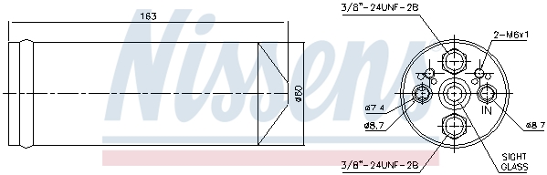 Osuszacz klimatyzacji NISSENS 95523