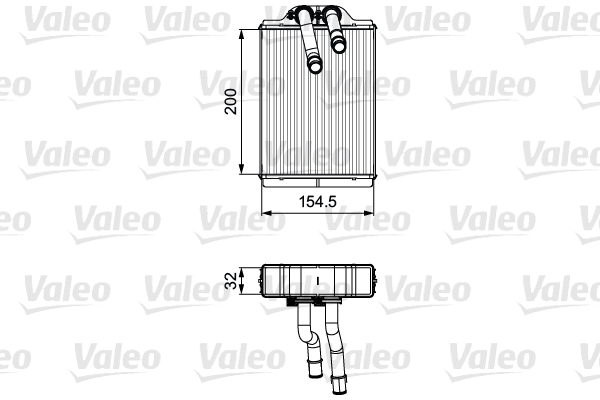 Nagrzewnica VALEO 811551