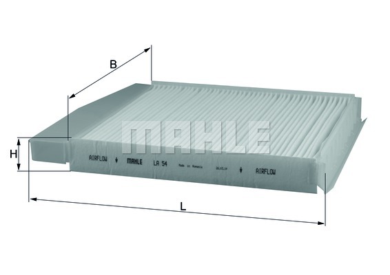 Filtr kabinowy KNECHT LA 54