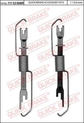 Regulacja szczęk hamulcowych QUICK BRAKE 111 53 006R