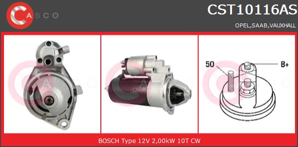 Rozrusznik CASCO CST10116AS