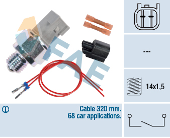 Włącznik świateł cofania FAE 40593