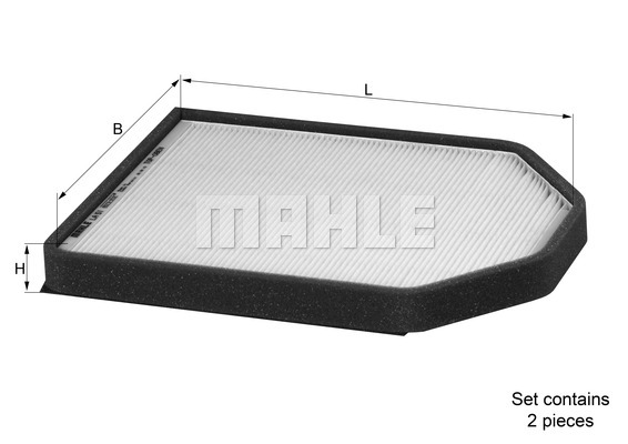 Filtr kabinowy KNECHT LA 51/S