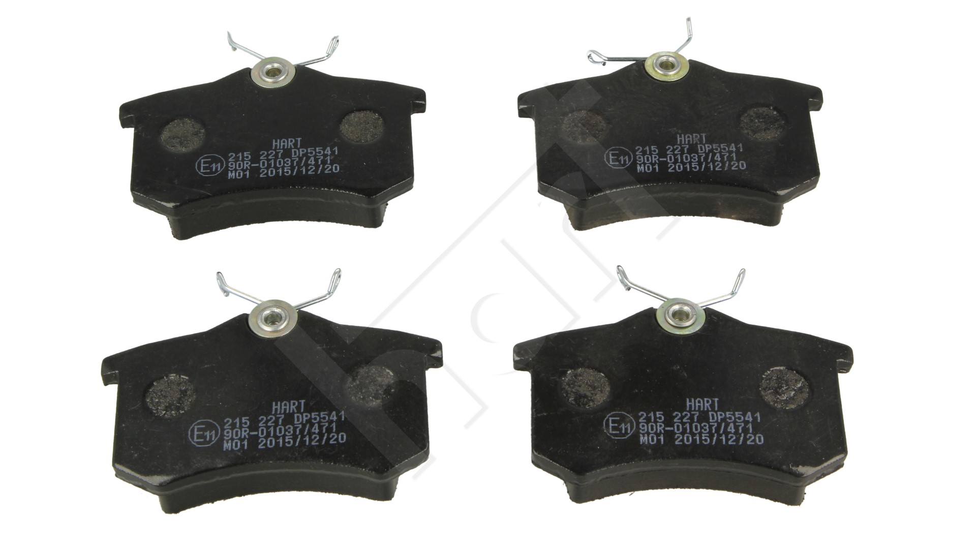 Klocki hamulcowe HART 215 227