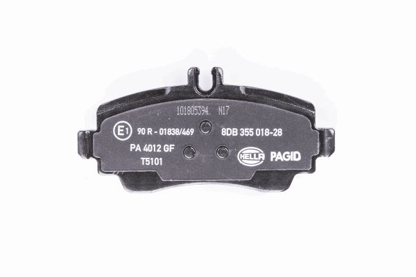 Klocki hamulcowe HELLA PAGID 8DB 355 018-281