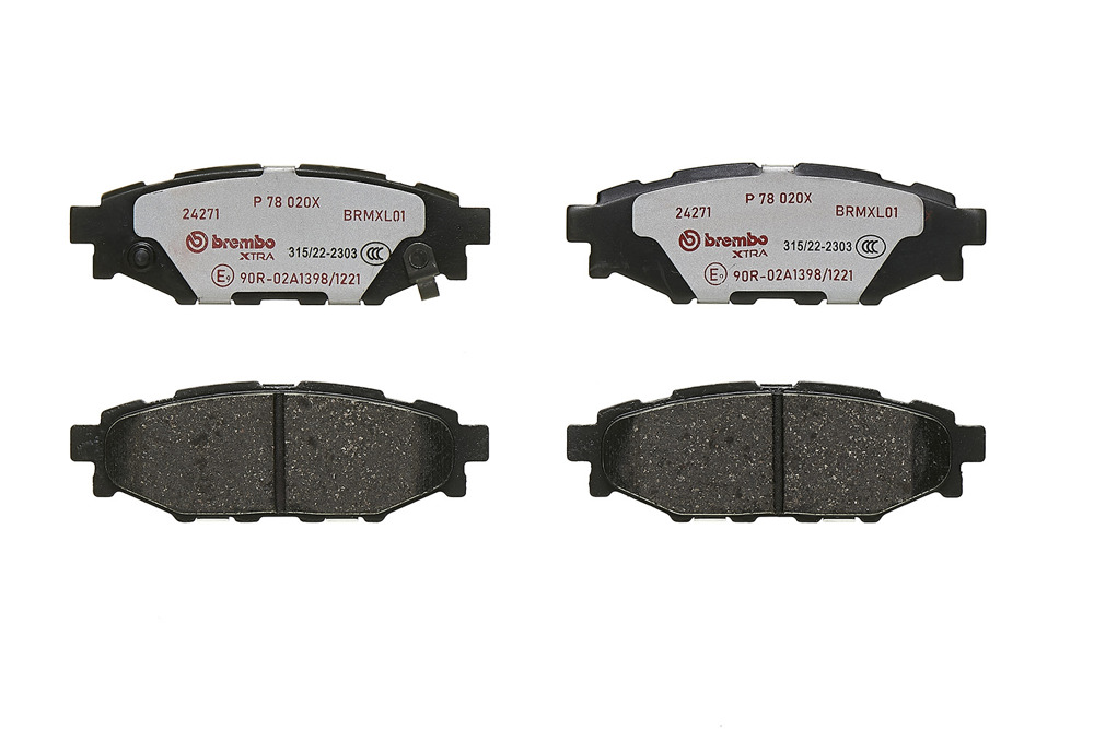 Klocki hamulcowe BREMBO P 78 020X