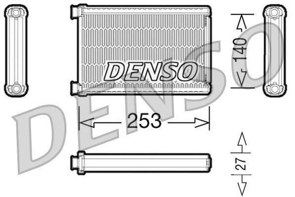 Nagrzewnica DENSO DRR05005