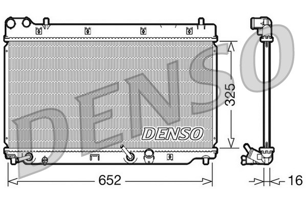 Chłodnica DENSO DRM40014