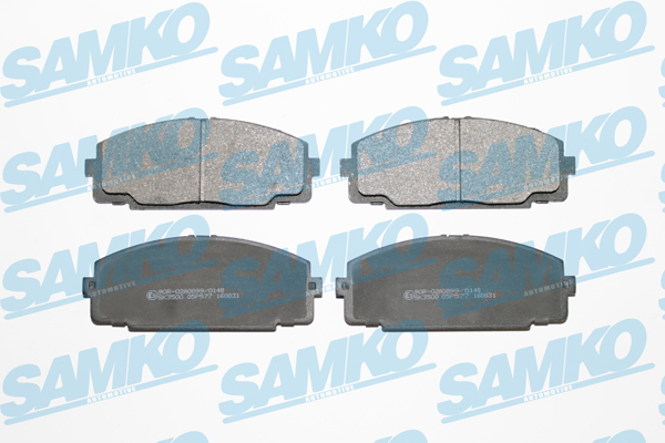 Klocki hamulcowe SAMKO 5SP577