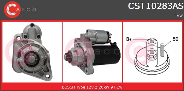 Rozrusznik CASCO CST10283AS