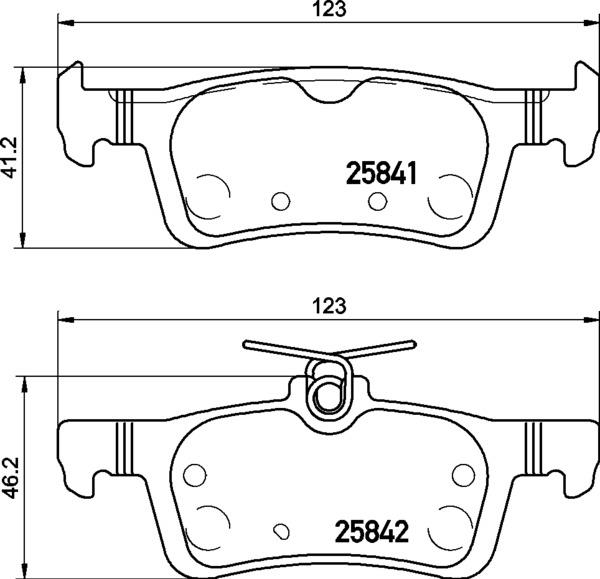 Klocki hamulcowe BREMBO P 24 204