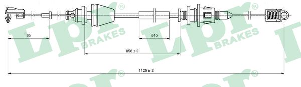 Linka gazu LPR C0146A