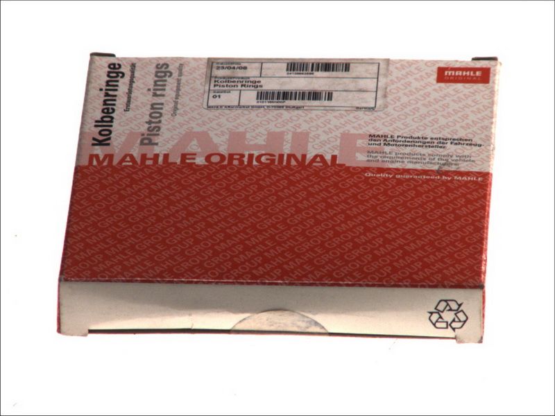 Pierścienie tłokowe MAHLE 011 66 N0