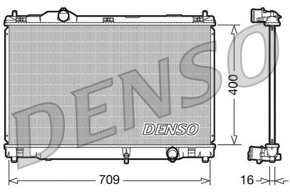 Chłodnica DENSO DRM51008