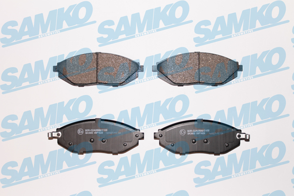 Klocki hamulcowe SAMKO 5SP1629