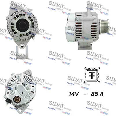 Alternator SIDAT A12DE0052A2