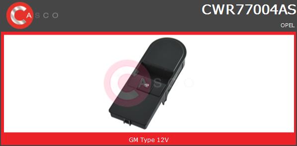 Przełącznik podnośnika szyby CASCO CWR77004AS