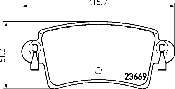 Klocki hamulcowe HELLA PAGID 8DB 355 009-421