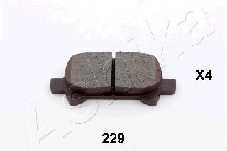Klocki hamulcowe ASHIKA 51-02-229
