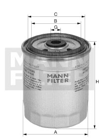 Filtr paliwa MANN-FILTER WK 11 051