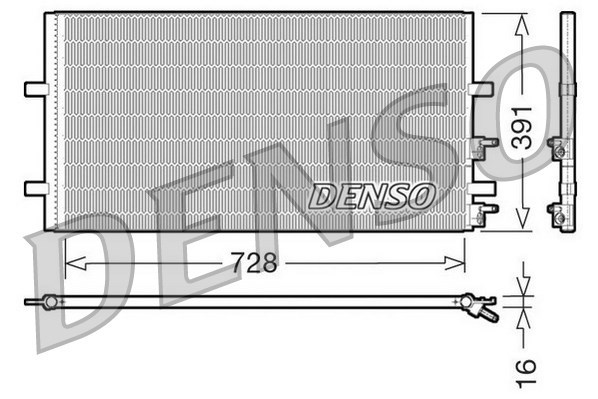 Skraplacz klimatyzacji DENSO DCN10017