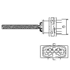 Sonda lambda DELPHI ES10789-12B1