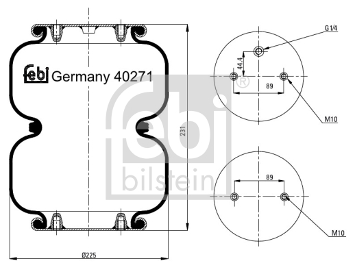 Miech powietrzny FEBI BILSTEIN 40271