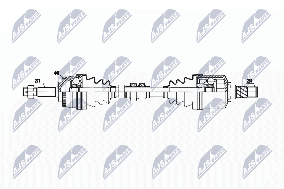 Wał napędowy NTY NPW-NS-158