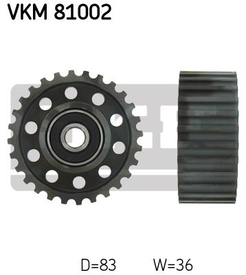 Rolka prowadząca paska rozrządu SKF VKM 81002