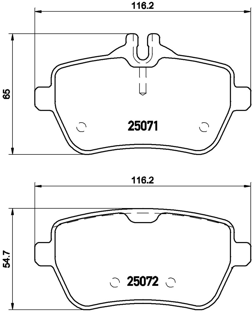 Klocki hamulcowe BREMBO P 50 103