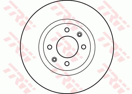 Tarcza hamulcowa TRW DF4184